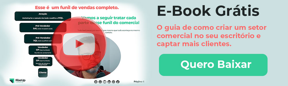 estruturar comercial de advocacia